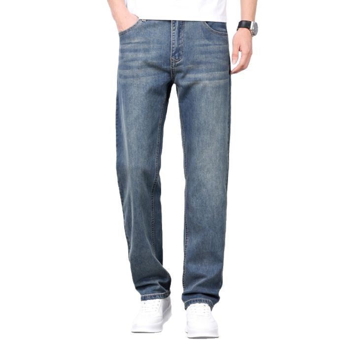 Loose Cropped Summer Jeans