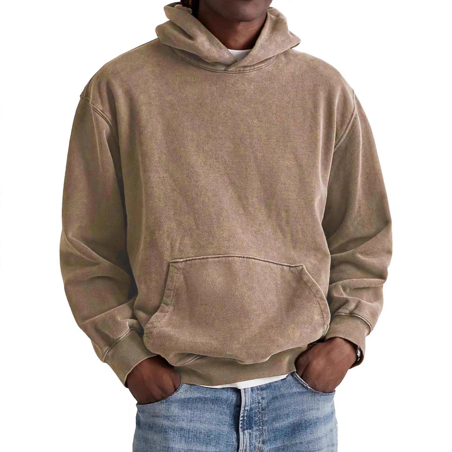 Retro American Hooded Sweatshirt