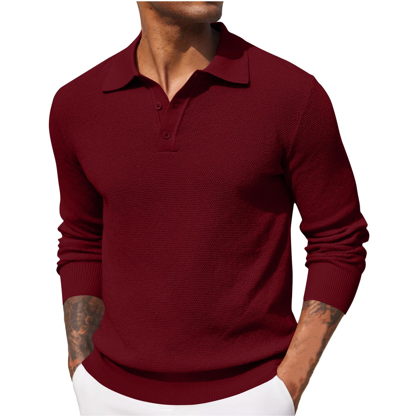 Men’s Autumn Casual Long-Sleeve Tee