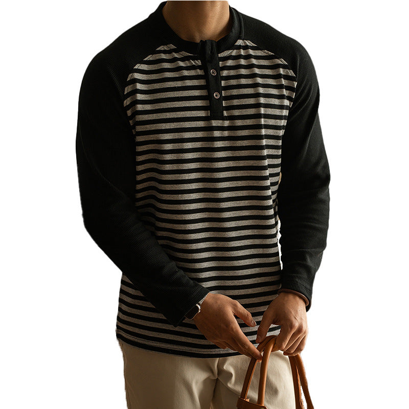 Men’s Spring Loose Bottoming Shirt