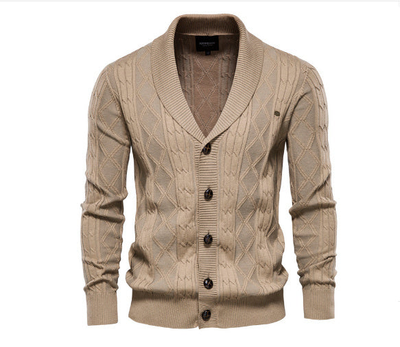 Men’s Autumn Winter Sweater Coat