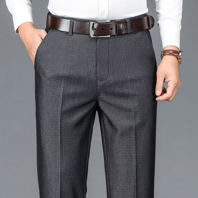 Men’s Draped Business Suit Pants