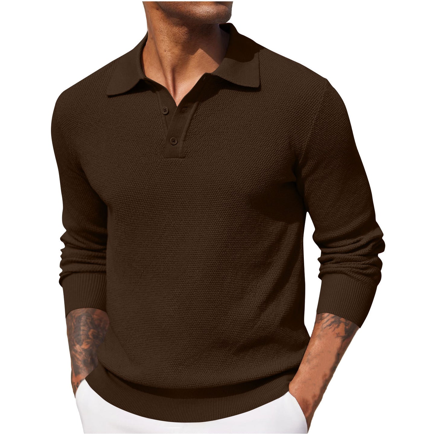 Men’s Autumn Casual Long-Sleeve Tee