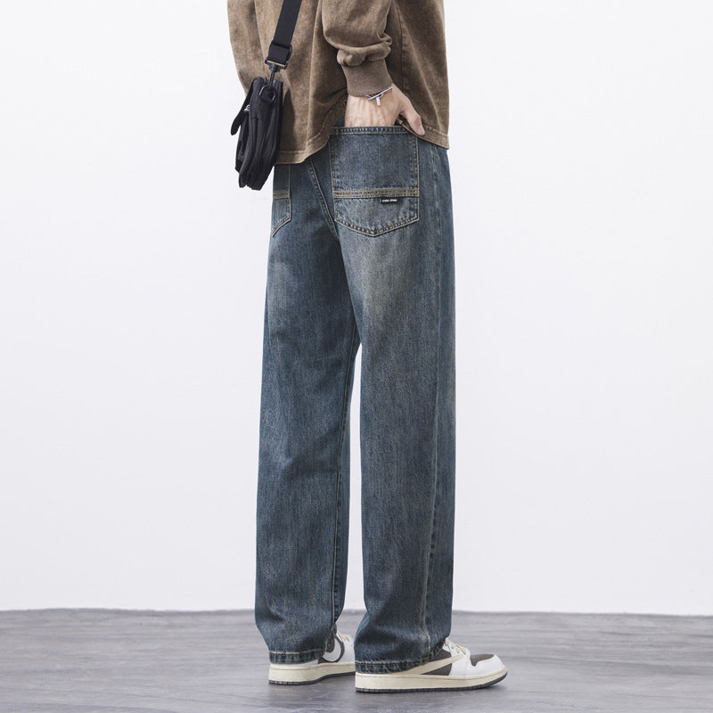 Retro Straight Men's Jeans