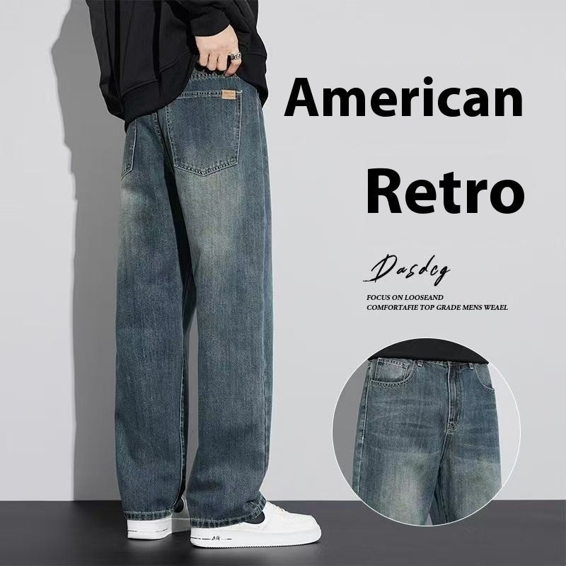 Retro Straight Men's Jeans