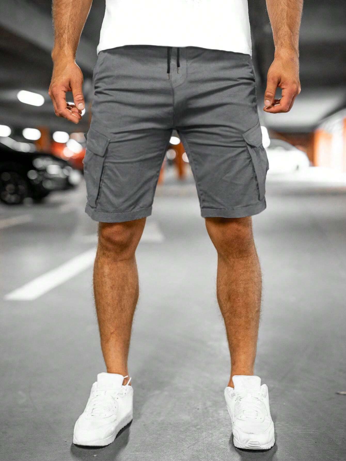 Woven Five-Point Casual Pants