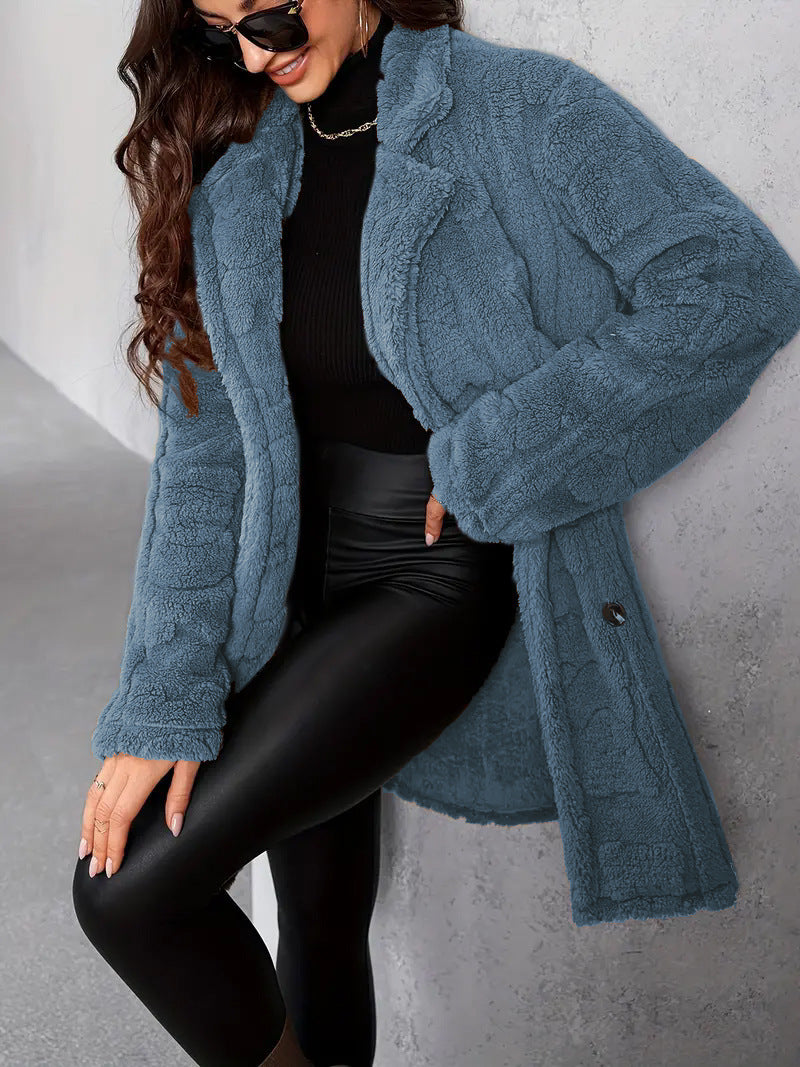 Loose Fashion Overcoat Women