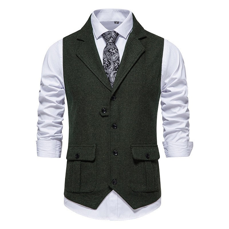 European Retro Vest for Men