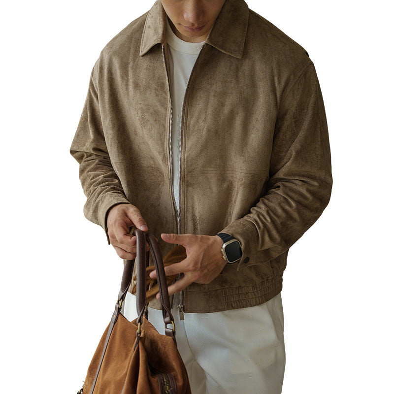 Men’s Vintage Suede Western Jacket