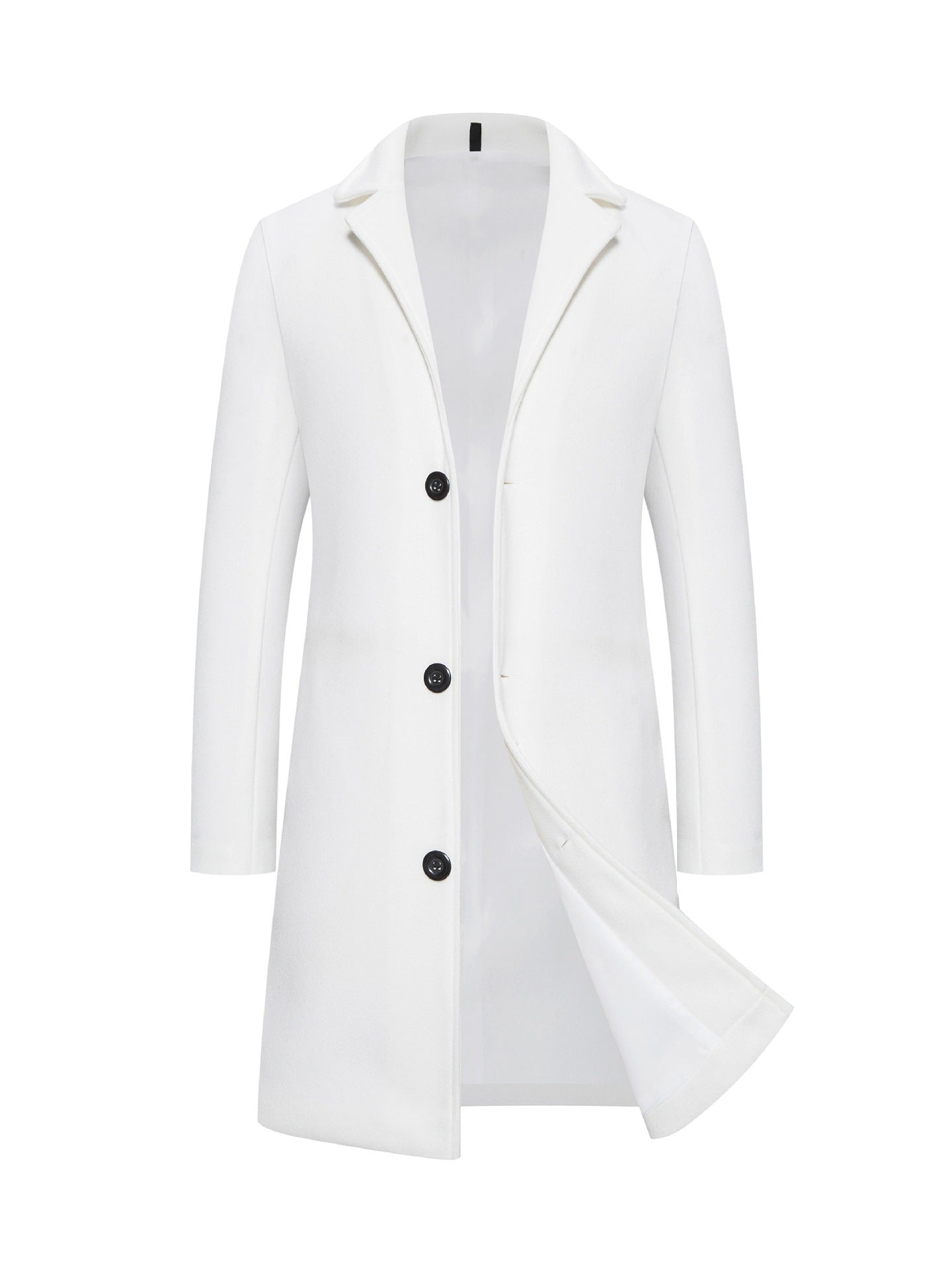Men’s Slim Mid-Length Trench Coat