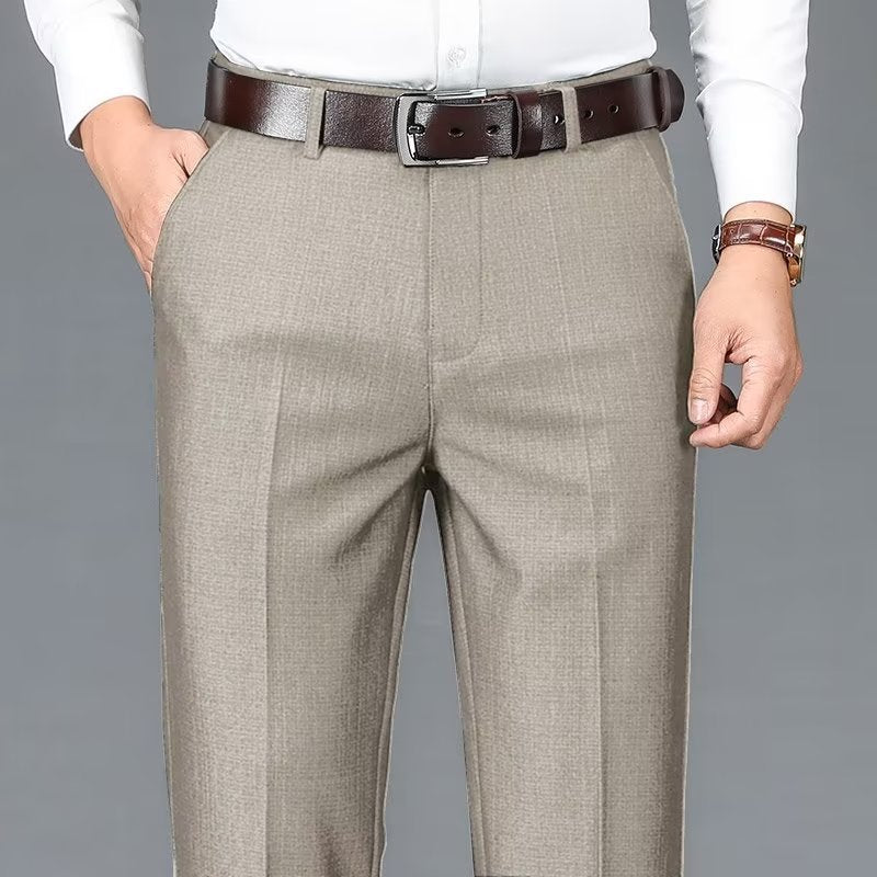 Men’s Draped Business Suit Pants