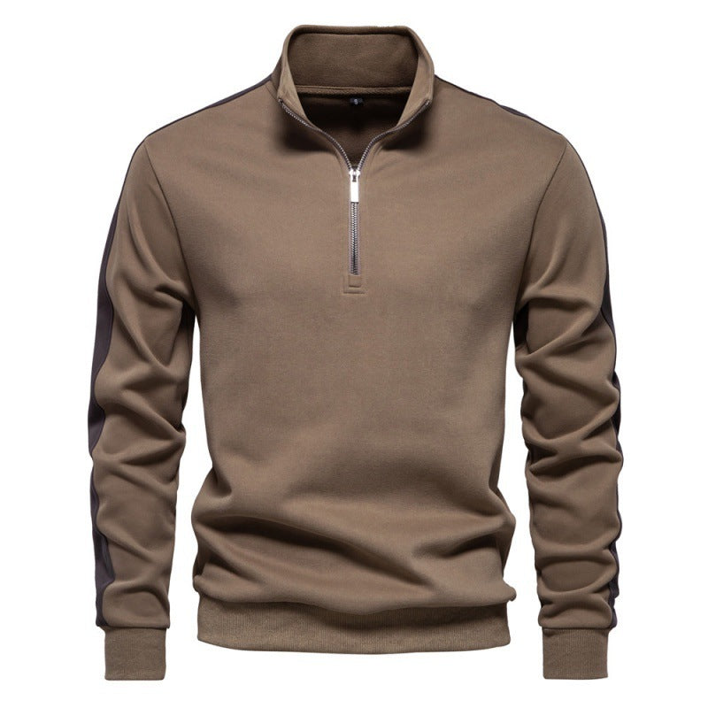 Men’s Stitching Sports Sweater