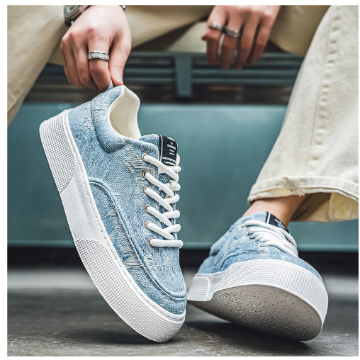 British Retro Low Top Sneakers for Men