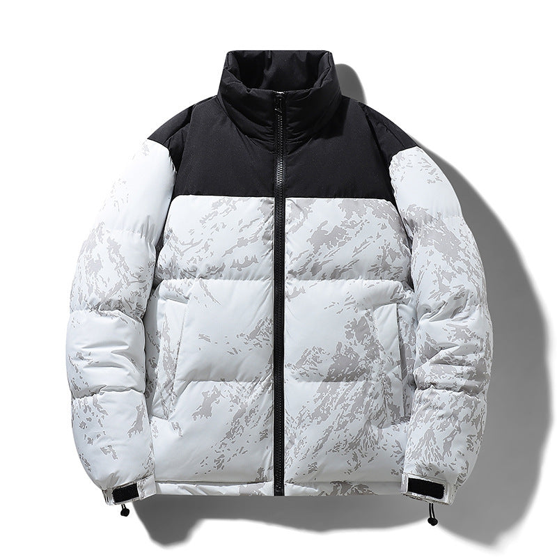 Men’s Thick Cotton-Padded Winter Jacket