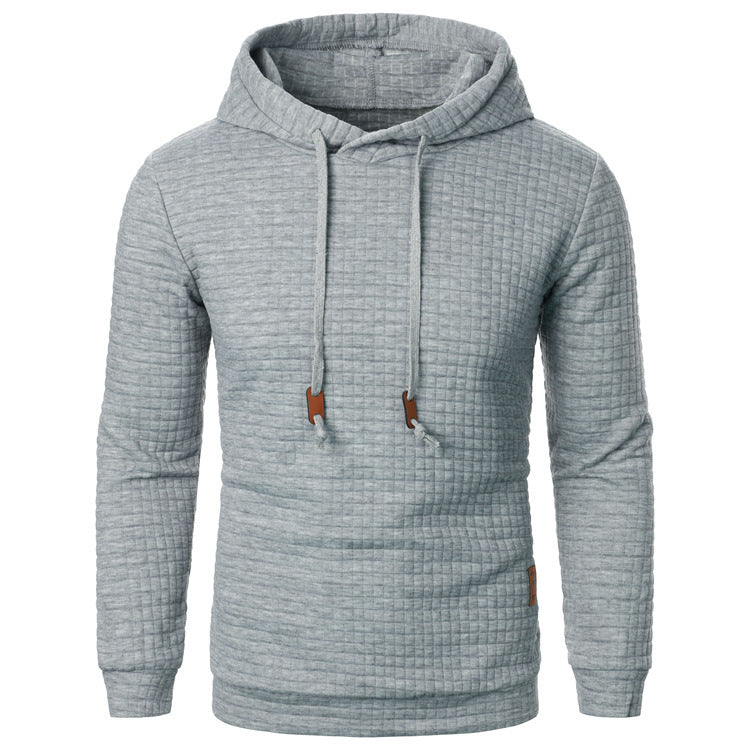 Jacquard Hoodie Sweater