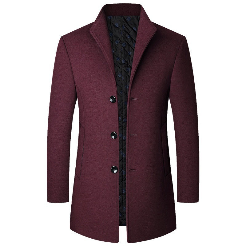 Autumn and Winter Casual Woolen Coat