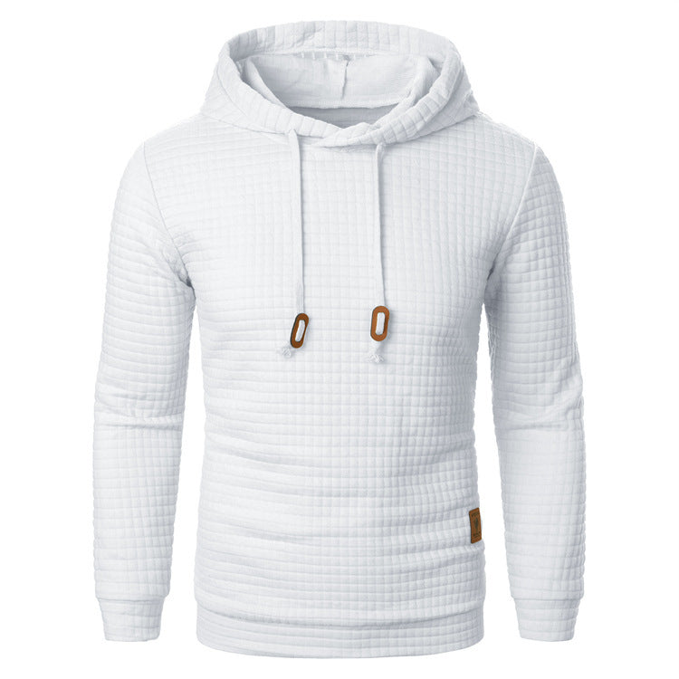 Jacquard Hoodie Sweater