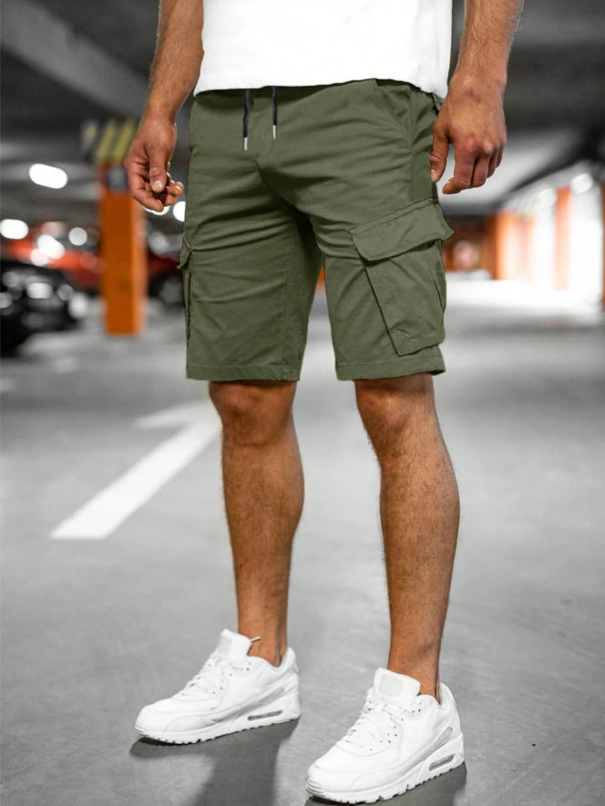Woven Five-Point Casual Pants