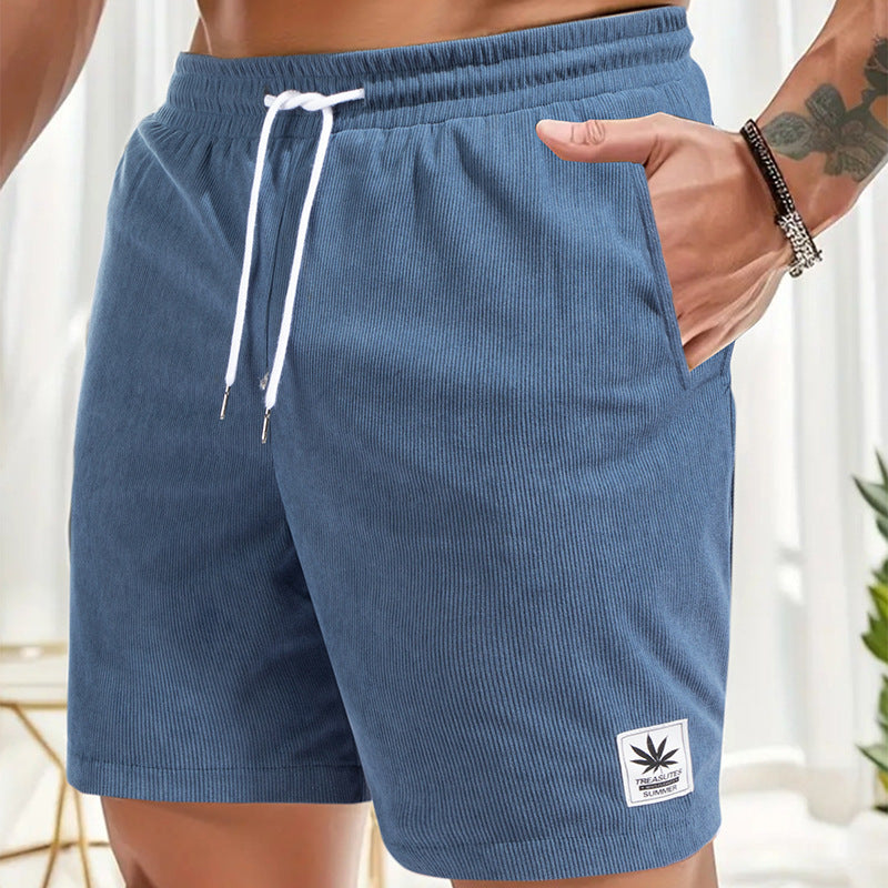 Summer Drawstring Leisure Shorts