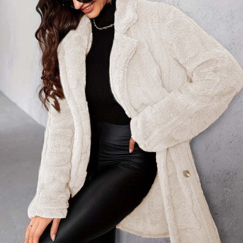 Loose Fashion Overcoat Women