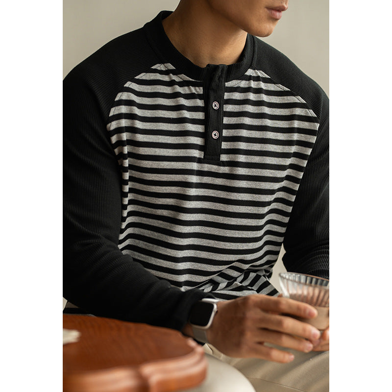 Men’s Spring Loose Bottoming Shirt