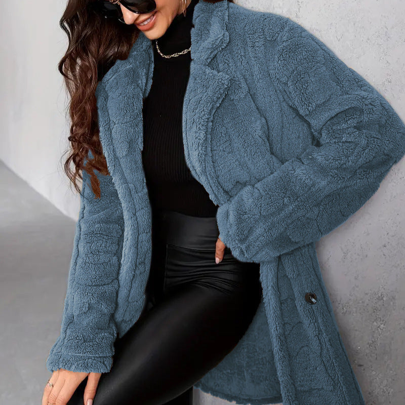Loose Fashion Overcoat Women