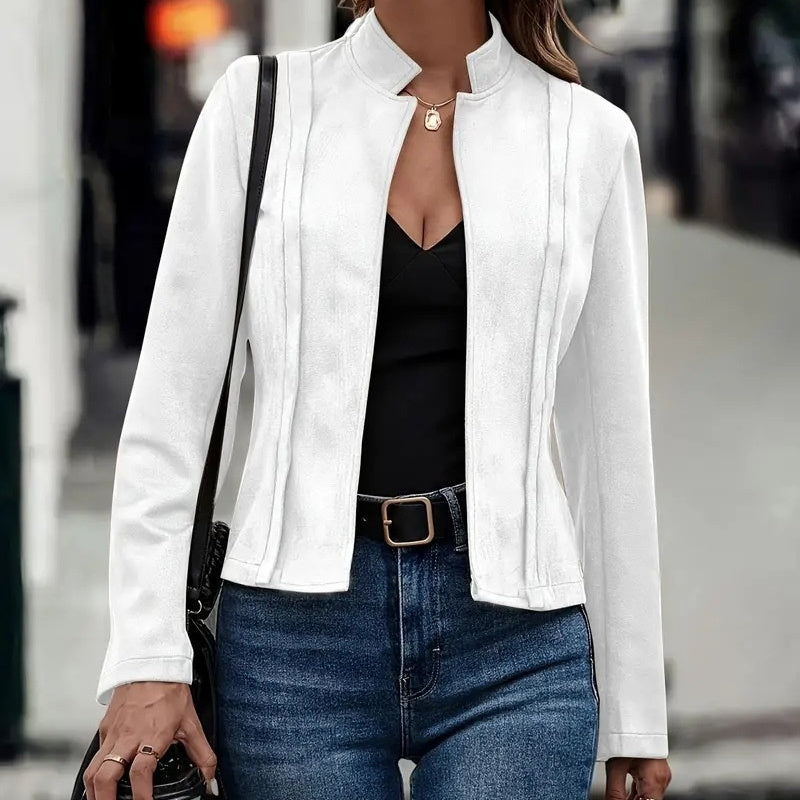 Women’s Spring Soft Neck Jacket