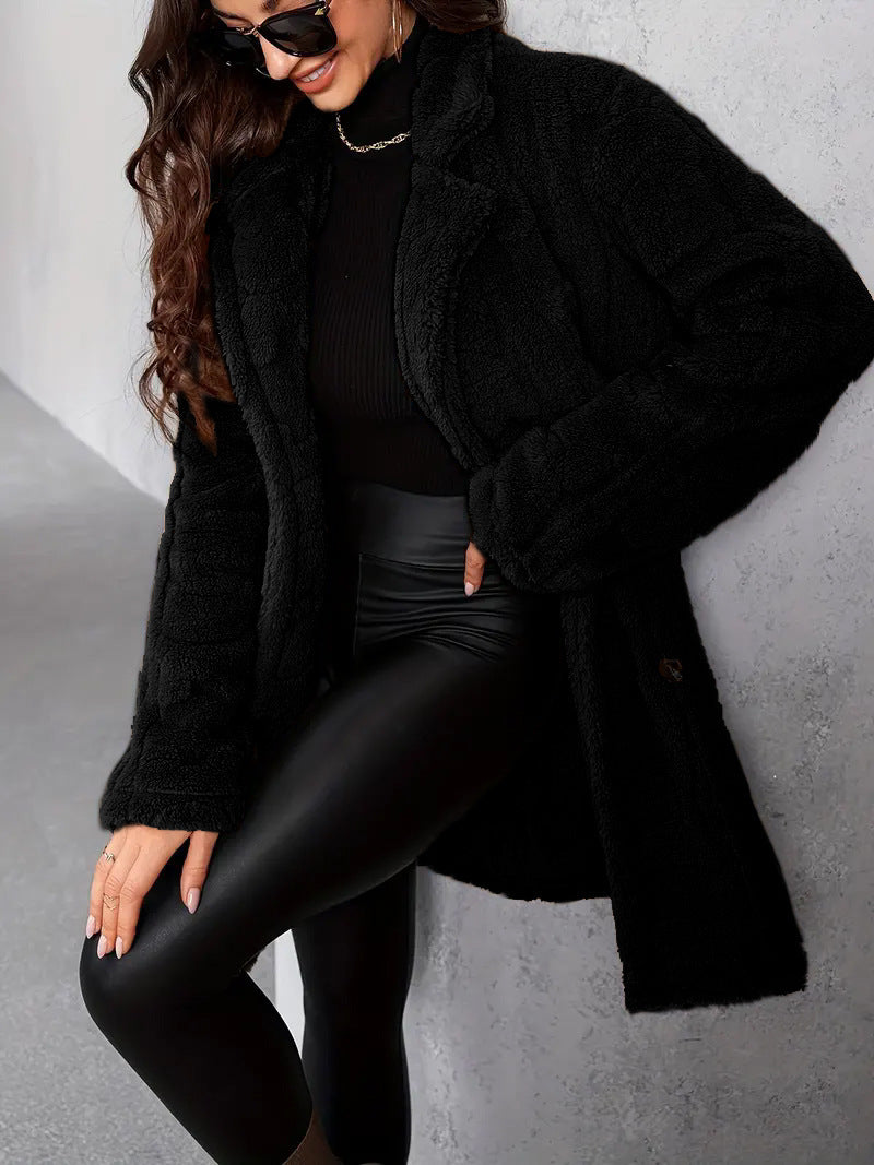 Loose Fashion Overcoat Women