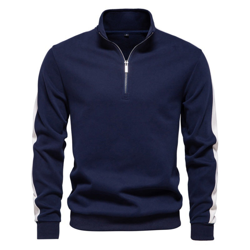 Men’s Stitching Sports Sweater