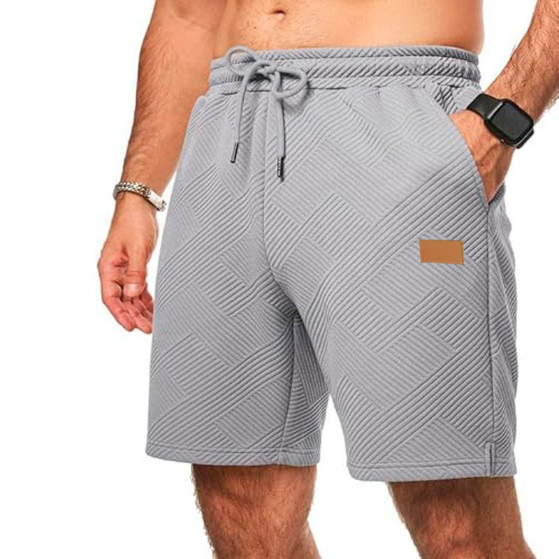 Casual Elastic Waist Beach Shorts