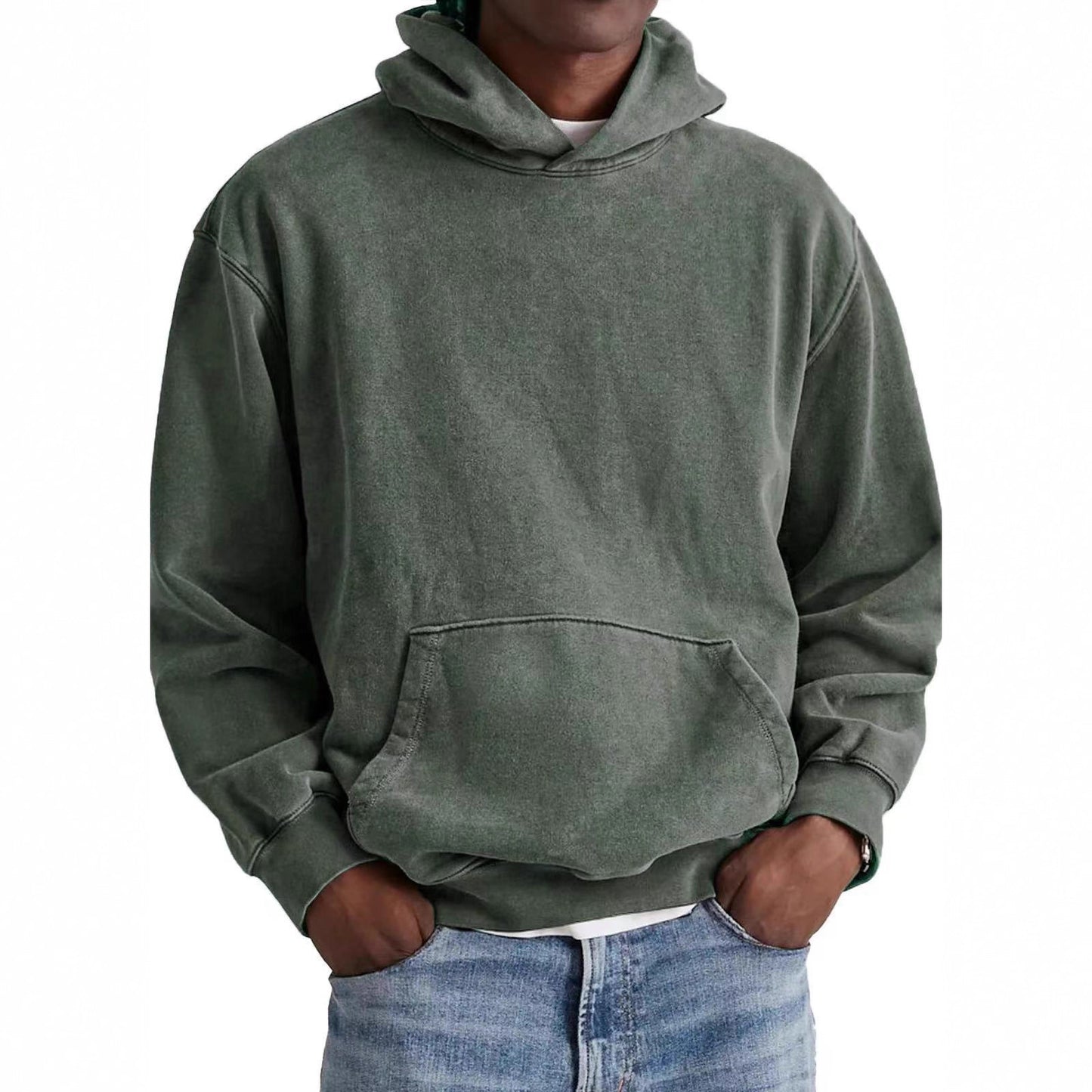 Retro American Hooded Sweatshirt
