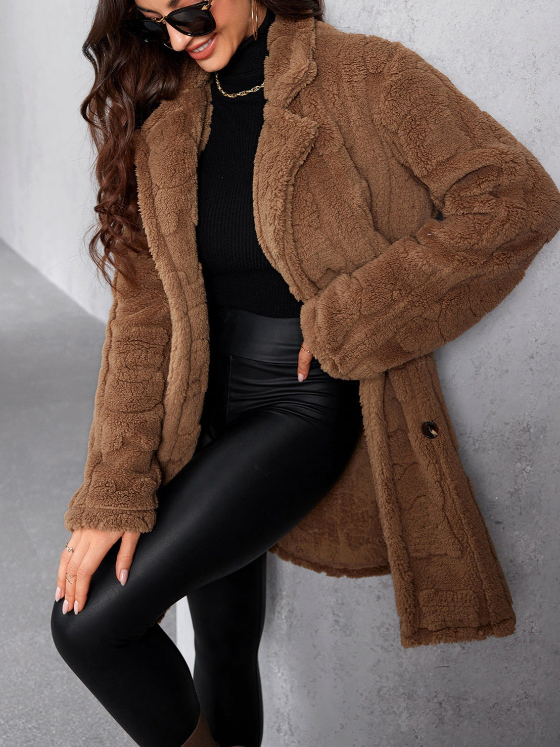 Loose Fashion Overcoat Women