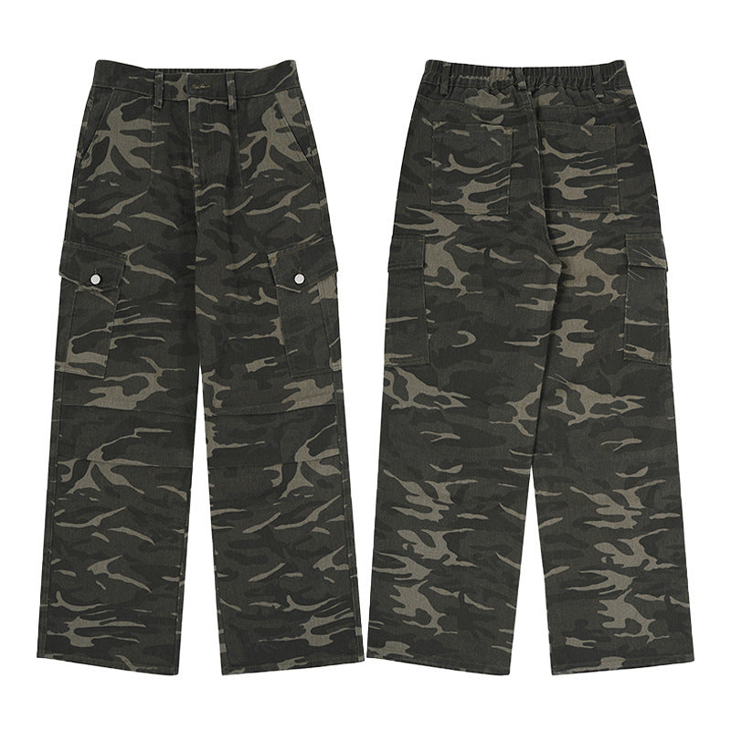 Paratrooper Camouflage Cargo Pants