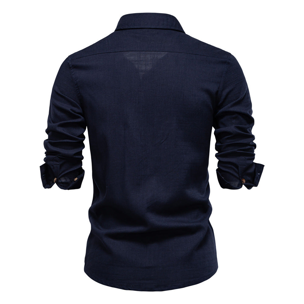 Men’s Pocket-Detail Long Sleeve