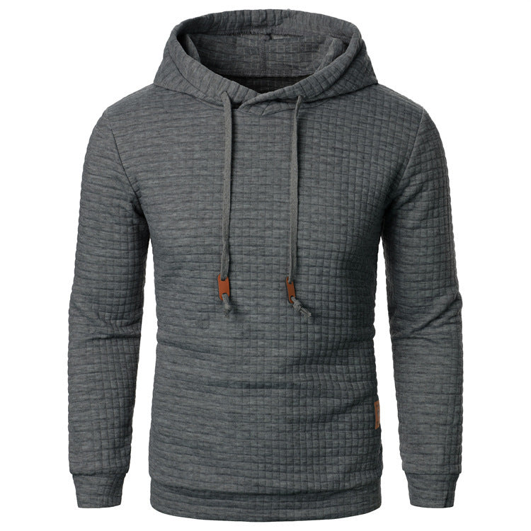 Jacquard Hoodie Sweater