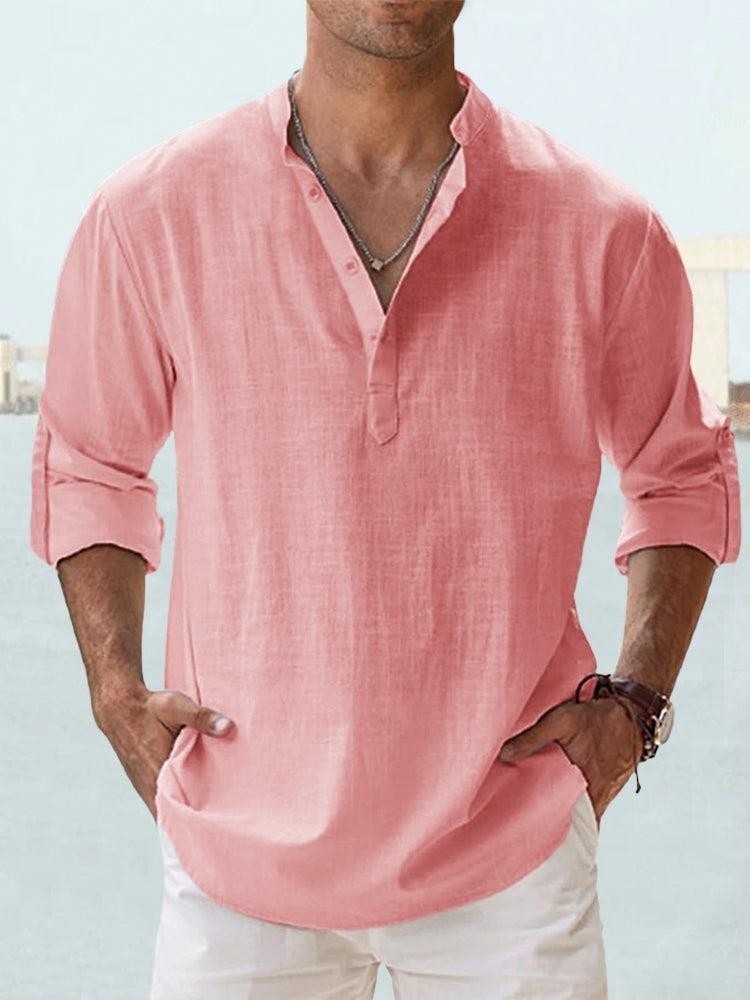 Men’s Casual Loose-Fit Sports Shirt