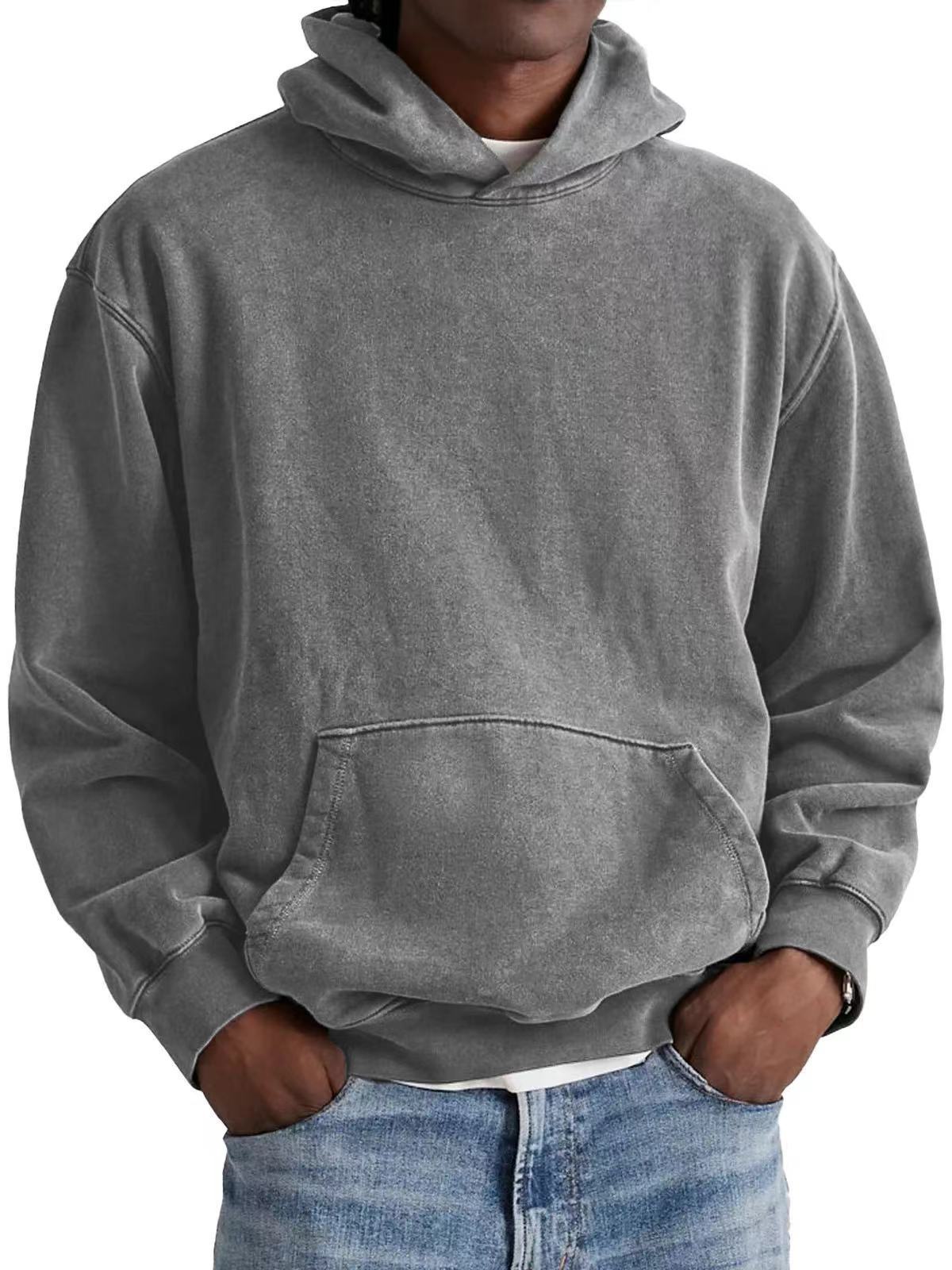 Retro American Hooded Sweatshirt