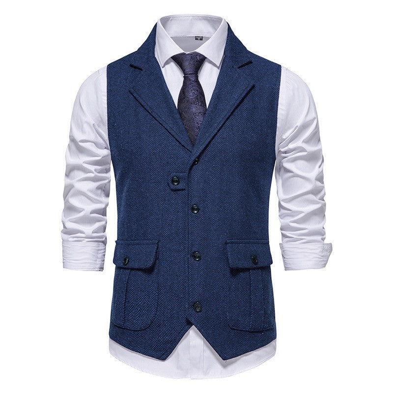 European Retro Vest for Men