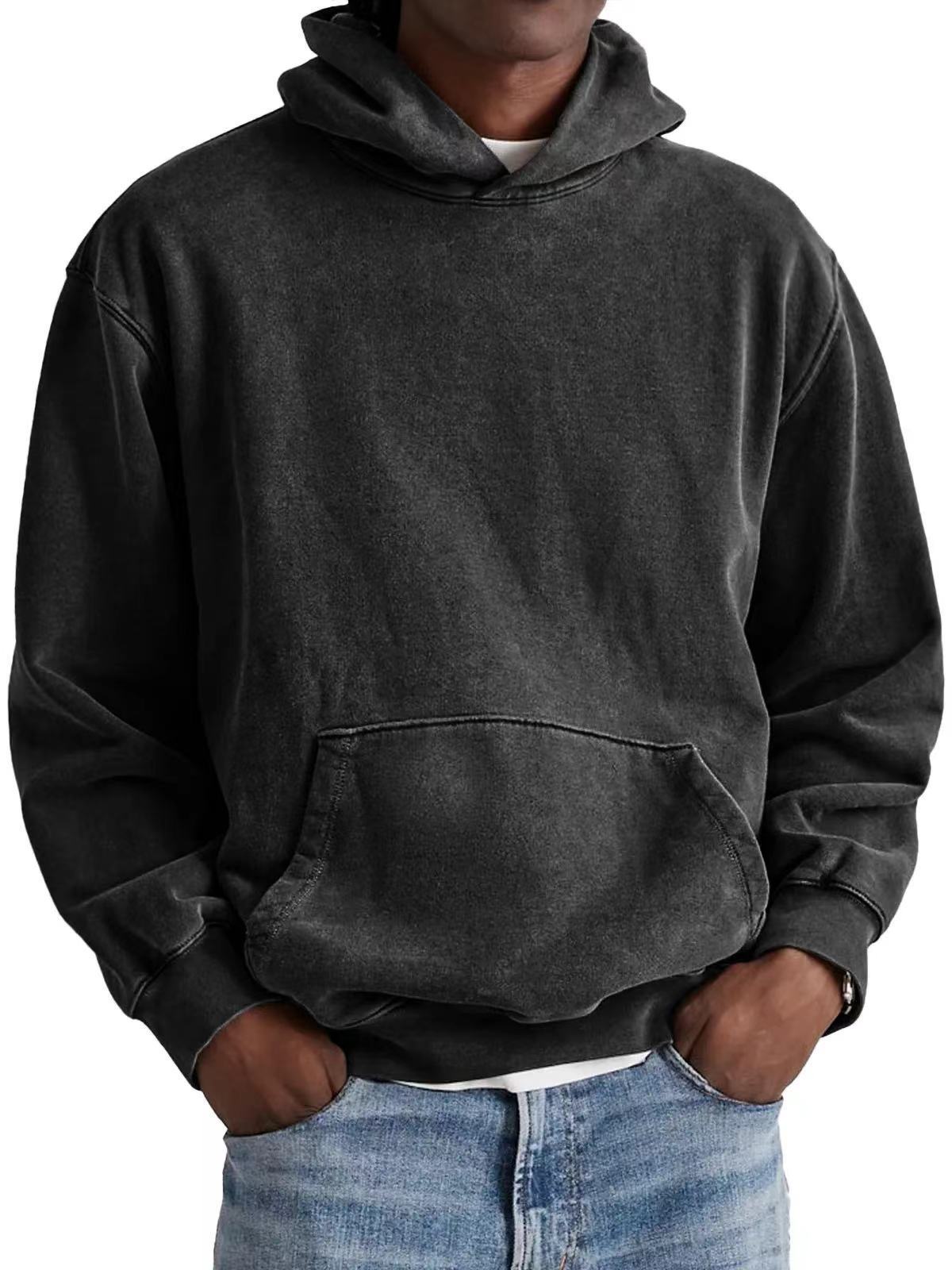 Retro American Hooded Sweatshirt