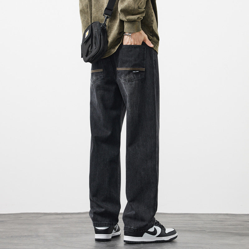 Retro Straight Men's Jeans