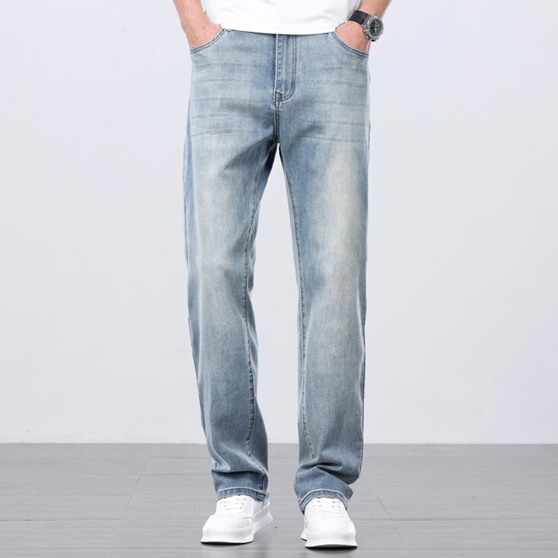 Loose Cropped Summer Jeans