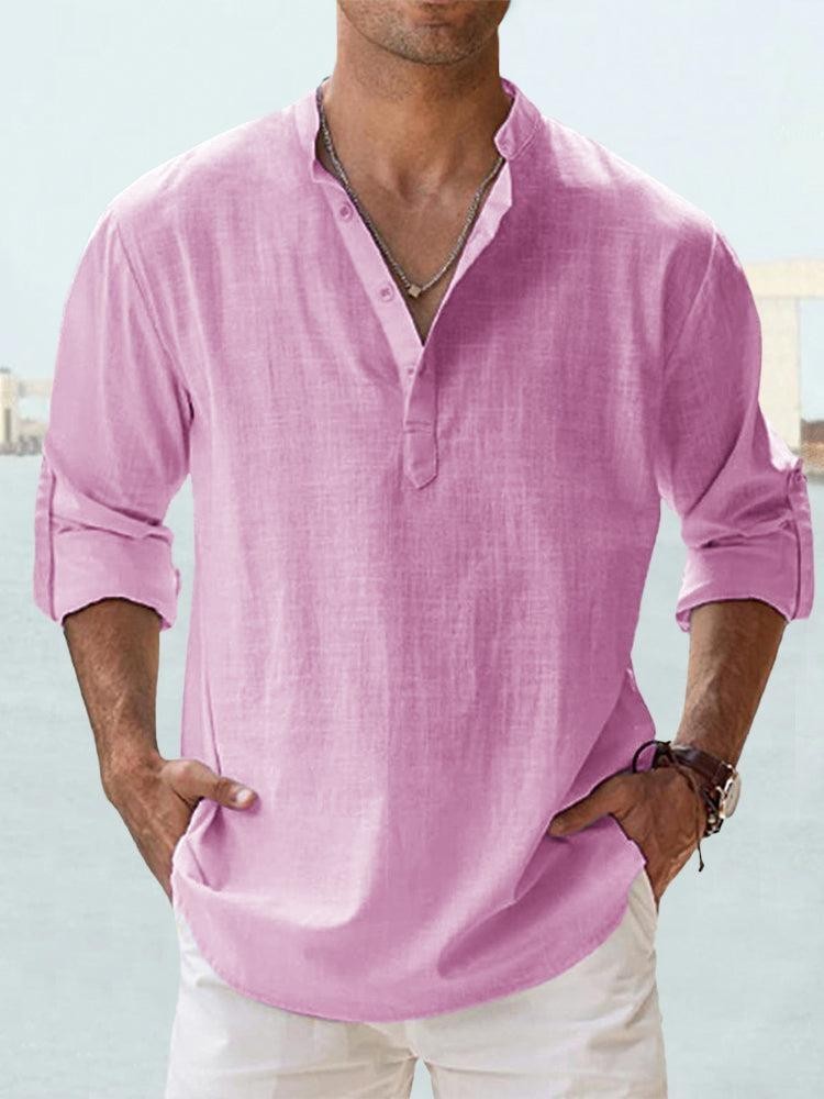 Men’s Casual Loose-Fit Sports Shirt