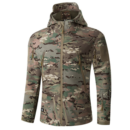 Tactical Shell Jacket – Shark Skin