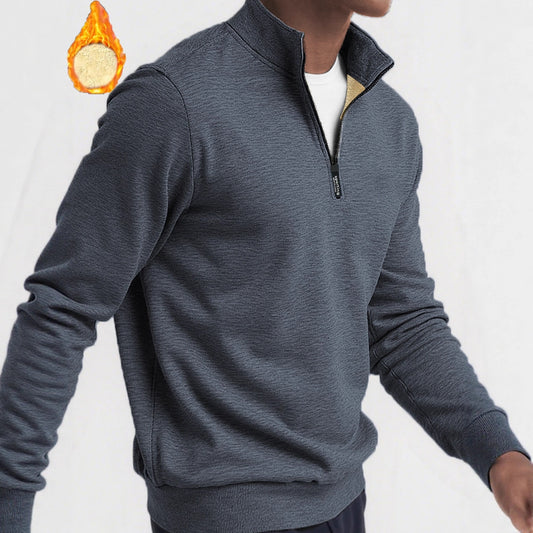 Brushed Hoody Turtleneck Coat