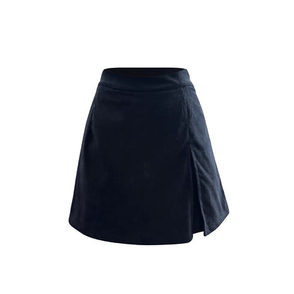 Solid-Colour Autumn & Winter Pantskirt
