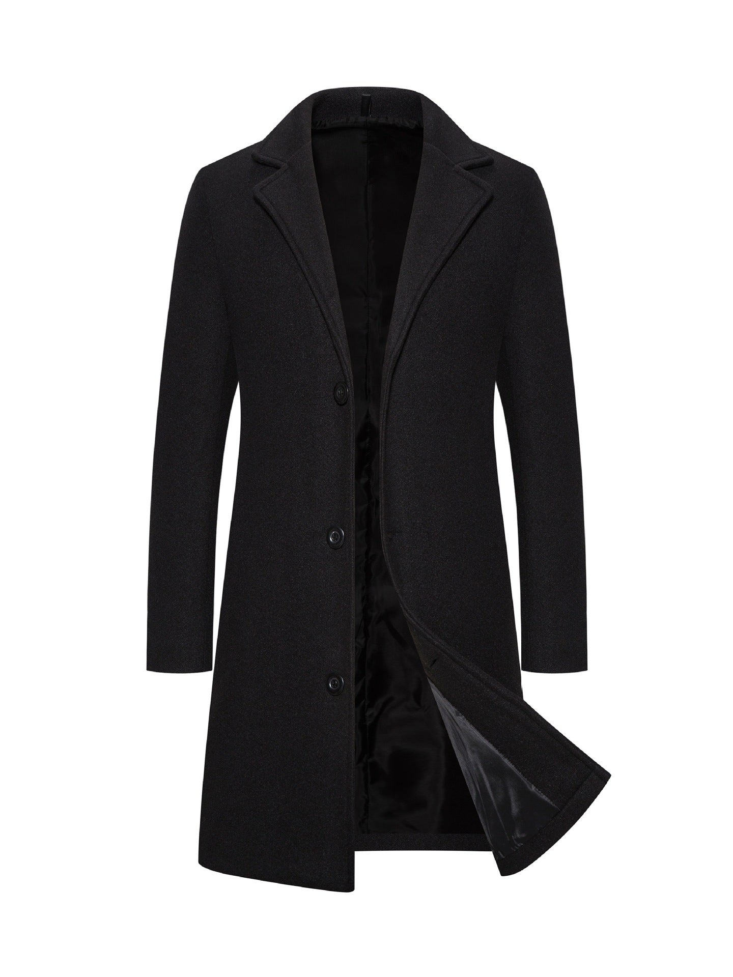 Men’s Slim Mid-Length Trench Coat