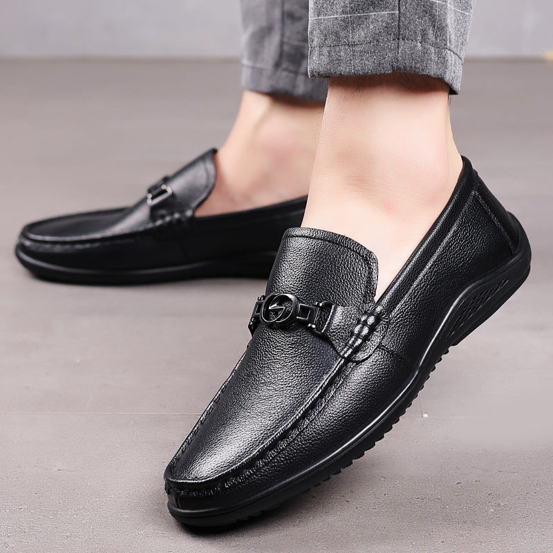Modische Freizeitschuhe Herren Lederfüße