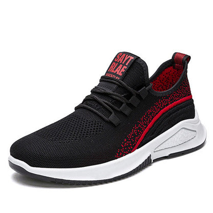 Damen Freizeitschuhe, modische atmungsaktive Laufschuhe aus Mesh, flache Schuhe, weiße Damen-Sneaker, Damen-Tennisschuhe, Damenschuhe.