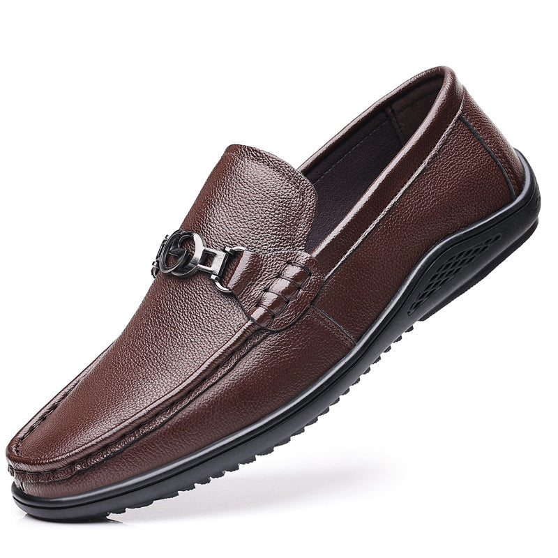 Modische Freizeitschuhe Herren Lederfüße