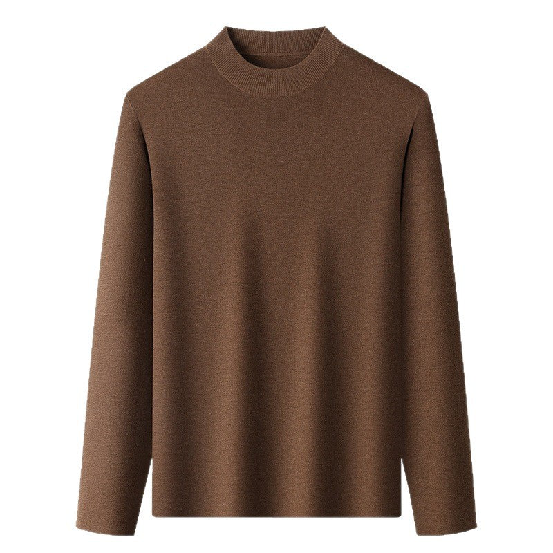 Men's Turtleneck Wool-blend Sweatshirt